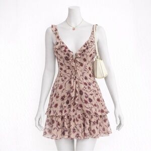 For Love And Lemons Poppy Mini Dress